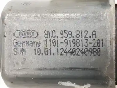 Автозапчасти б/у мотор заднего правого стекла за audi a4 b8 (8k2) 2.0 tdi ссылки oem iam 8k0959812a  8k0959812a