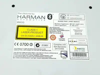 Автозапчастина б/у gps навігаційна система для audi a4 b8 (8k2) 2.0 tdi посилання на oem iam 8r2035652a  8r2035652a