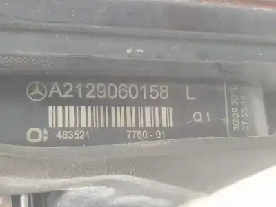 Second-hand car spare part interior left tailgate light for clase c clase e lim. 2.1 cdi oem iam references a2129060158  a2129060158