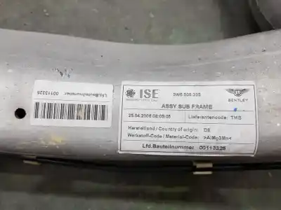 Автозапчасти б/у задний мост за bentley continental gt básico ссылки oem iam 3w5505235