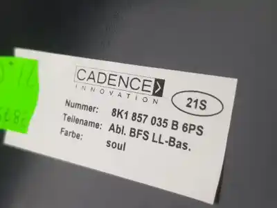 Автозапчастина б/у бардачок для audi a4 b8 avant (8k5) 2.0 tfsi посилання на oem iam 8k1857035b  8k1857104b