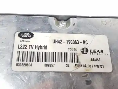 Автозапчастина б/у електронний модуль для land rover range rover (lm) 3.6 td v8 посилання на oem iam uh4219c063bc  uh4219c063bc