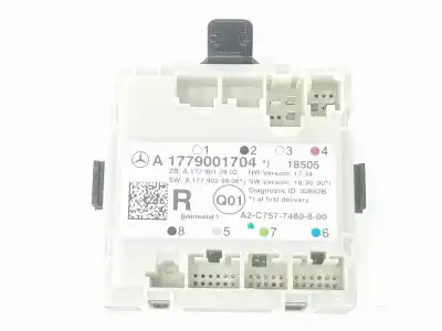 Peça sobressalente para automóvel em segunda mão módulo eletrônico por clase m clase a 1.5 cdi referências oem iam a1779001704  a1779001704