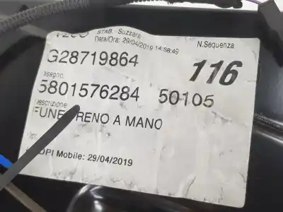 Автозапчастина б/у важіль ручного гальма для iveco daily furgón 2.3 diesel посилання на oem iam 5801576284  504135616