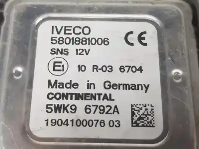 Автозапчастина б/у лямбда-зонд для iveco daily furgón 2.3 diesel посилання на oem iam 5801881006  5801881006