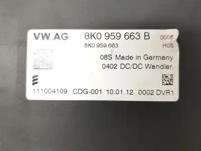 Автозапчастина б/у електронний модуль для audi a4 b8 (8k2) 2.0 tdi посилання на oem iam 8k0959663b  8k0959663b