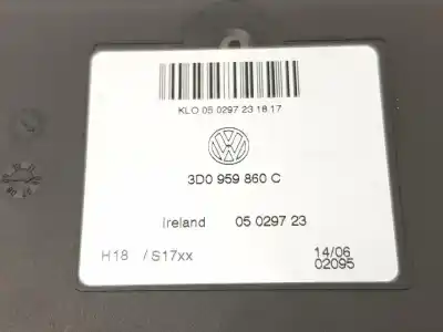 Автозапчасти б/у электронный модуль за bentley continental gt básico ссылки oem iam 3d0959860c  3d0959860c