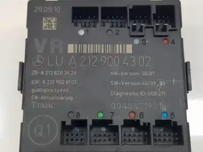 Автозапчасти б/у электронный модуль за clase c clase e lim. 2.1 cdi ссылки oem iam a2129004302  a2129004302