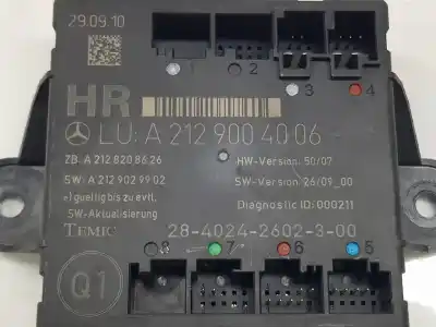 Автозапчасти б/у электронный модуль за clase c clase e lim. 2.1 cdi ссылки oem iam a2129004006  a2129004006