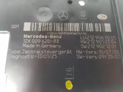 Автозапчасти б/у электронный модуль за clase c clase e lim. 2.1 cdi ссылки oem iam a2129060005  a2129060005