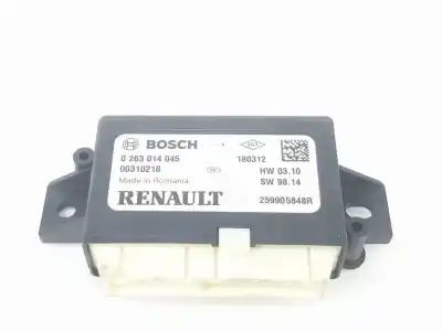 Second-hand car spare part electronic module for renault clio iv limited oem iam references 259905848r  259905848r