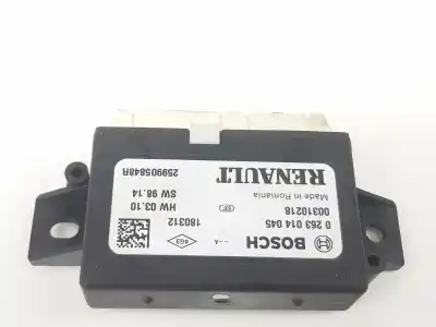 Second-hand car spare part electronic module for renault clio iv limited oem iam references 259905848r  259905848r