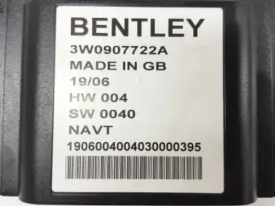 Автозапчастина б/у електронний модуль для bentley continental gt básico посилання на oem iam 3w0907722a  3w0907722a