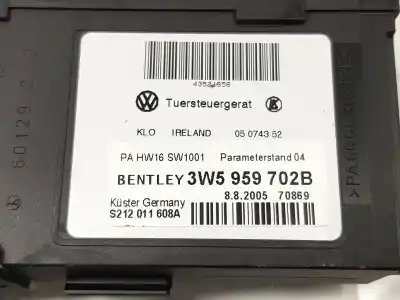 Автозапчасти б/у мотор стекла переднего правого за bentley continental gt básico ссылки oem iam 3w5959702b  3w5959702b