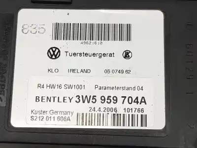 Автозапчасти б/у мотор заднего правого стекла за bentley continental gt básico ссылки oem iam 3w5959704a  3w5959704a