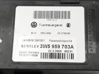 Автозапчасти б/у мотор заднего левого стекла за bentley continental gt básico ссылки oem iam 3w5959703a  3w5959703a