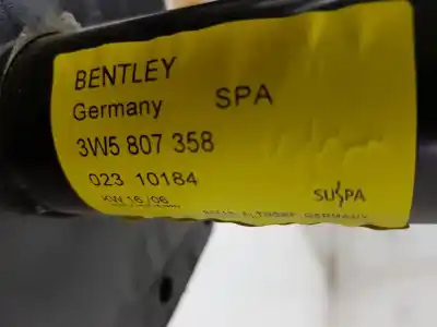 Автозапчасти б/у усиление заднего бампера за bentley continental gt básico ссылки oem iam 3w5807358