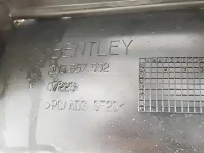 Автозапчастина б/у центральна консоль для bentley continental gt básico посилання на oem iam 3w5857532  3w5863315