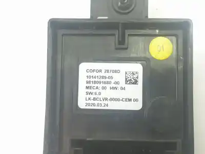 Автозапчасти б/у электронный модуль за ds 7 crossback 1.6 ссылки oem iam 9818091680  9818091680