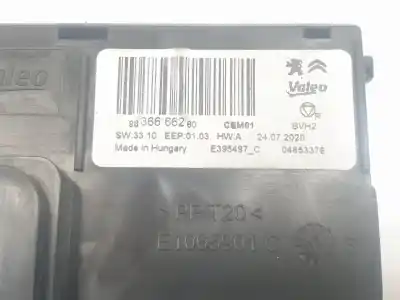 Автозапчасти б/у электронный модуль за ds 7 crossback 1.6 ссылки oem iam 9836666280  9836666280