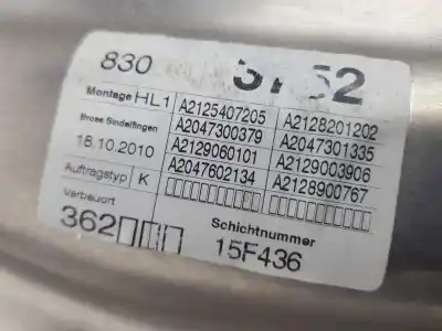 Автозапчасти б/у регулятор стекла заднего левого за clase c clase e lim. 2.1 cdi ссылки oem iam a2047300779  a2047300779