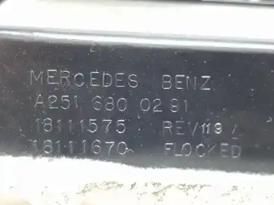 Second-hand car spare part glove compartment for mercedesbenz clase r bm 251 280 cdi 4matic 251.020 oem iam references a2516800291