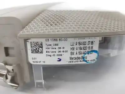 Second-hand car spare part interior light for mercedesbenz clase r bm 251 280 cdi 4matic 251.020 oem iam references a1648200785