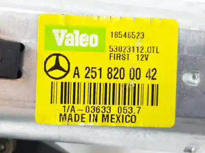 Peça sobressalente para automóvel em segunda mão motor do limpador traseiro por clase c clase r 3.0 cdi referências oem iam a2518200042  a2518200042