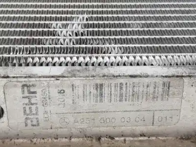 Second-hand car spare part water radiator for mercedesbenz clase r bm 251 280 cdi 4matic 251.020 oem iam references a2515000304