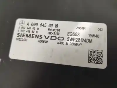 Автозапчасти б/у электронный модуль за clase c clase e lim. 2.1 cdi ссылки oem iam a0005456916  a0005456916