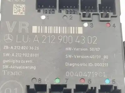 Автозапчасти б/у электронный модуль за clase c clase e lim. 2.1 cdi ссылки oem iam a2129004302  a2129004302