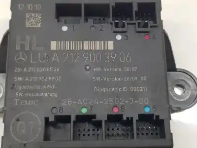 Автозапчасти б/у электронный модуль за clase c clase e lim. 2.1 cdi ссылки oem iam a2129003906  a2129003906