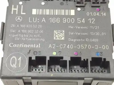 Автозапчастина б/у електронний модуль для clase c clase m 3.0 cdi посилання на oem iam a1669005412  a1669005412
