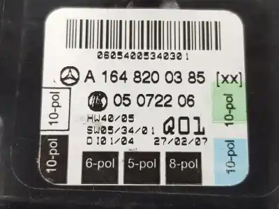 Second-hand car spare part electronic module for mercedesbenz clase r bm 251 280 cdi 4matic 251.020 oem iam references a1648200385