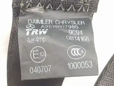 Автозапчасти б/у натяжитель задней левой подушки безопасности за mercedes-benz clase r (w251) 3.0 cdi cat ссылки oem iam a2518607985  a2518607985