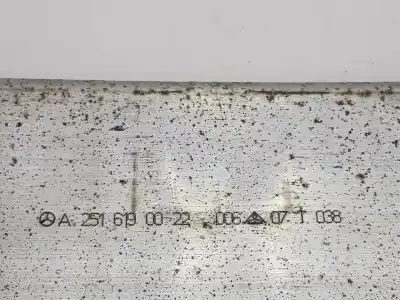 Second-hand car spare part rear bumper reinforcement for mercedesbenz clase r bm 251 280 cdi 4matic 251.020 oem iam references a2516190022