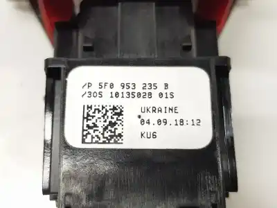 Автозапчасти б/у предупреждение за seat leon (kl1) 1.5 16v tsi act 131 cv / 96 kw ссылки oem iam 5f0953235b  5f0953235b