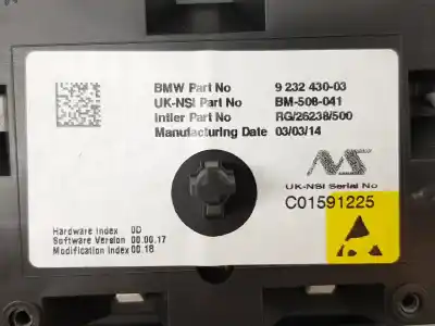 Peça sobressalente para automóvel em segunda mão quadrante por mini countryman (r60) one d referências oem iam 9232430  62109232430