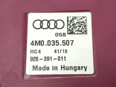 Second-hand car spare part electronic module for seat leon (kl1) 1.5 16v tsi act 131 cv / 96 kw oem iam references 4m0035507  4m0035507