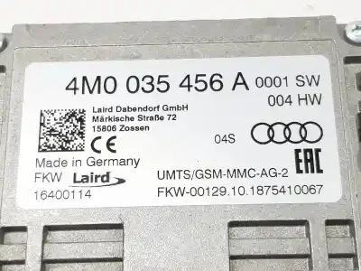 Second-hand car spare part electronic module for seat leon (kl1) 1.5 16v tsi act 131 cv / 96 kw oem iam references 4m0035456a  4m0035456b