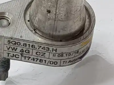 Автозапчасти б/у трубы кондиционирования воздуха за seat leon (kl1) 1.5 16v tsi act 131 cv / 96 kw ссылки oem iam 5q0816743h  5q0816743h