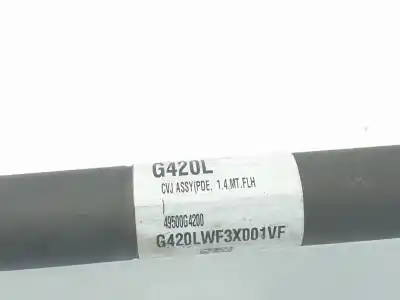 Автозапчасти б/у передняя левая трансмиссия за hyundai i30 (pde, pd, pden) 1.4 t-gdi ссылки oem iam 49500g4200  49500g4200