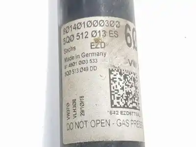 Автозапчастина б/у правий задній амортизатор для seat leon (kl1) 1.5 16v tsi act 131 cv / 96 kw посилання на oem iam 5q0512013es  5q0513049dd