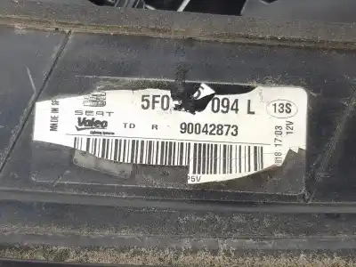 Автозапчасти б/у внутренний правый задний фонарь за seat leon (kl1) 1.5 16v tsi act 131 cv / 96 kw ссылки oem iam 5f0945094l  5f0945094l