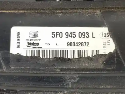 Second-hand car spare part interior left tailgate light for seat leon (kl1) 1.5 16v tsi act 131 cv / 96 kw oem iam references 5f0945093l  5f0945093l