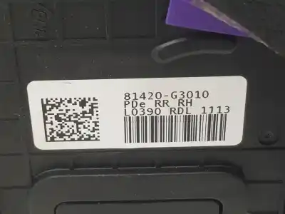Автозапчастина б/у замок заднього правого дверя для hyundai i30 (pde, pd, pden) 1.4 t-gdi посилання на oem iam 81420g3010  81420g3010