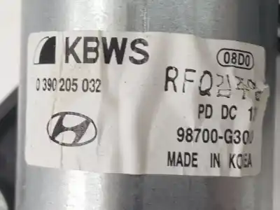 Автозапчасти б/у мотор заднего стеклоочистителя за hyundai i30 (pde, pd, pden) 1.4 t-gdi ссылки oem iam 98700g3000  98700g3000