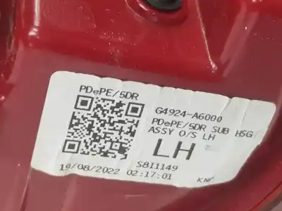 Second-hand car spare part left tailgate light for hyundai i30 (pde, pd, pden) 1.4 t-gdi oem iam references 92401g4500  92401g4500
