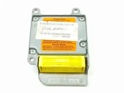 Автозапчастина б/у блок управління подушками безпеки для skoda fabia (6y2/6y3) 1.4 посилання на oem iam 6q0909605  1c0909605h