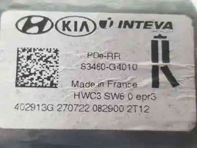 Автозапчасти б/у мотор заднего правого стекла за hyundai i30 (pde, pd, pden) 1.4 t-gdi ссылки oem iam 83460g4010  83460g4010